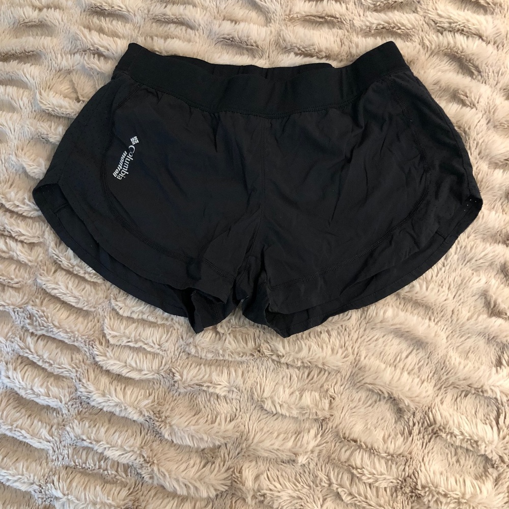 Columbia montrail Omni-wick black shorts size XS